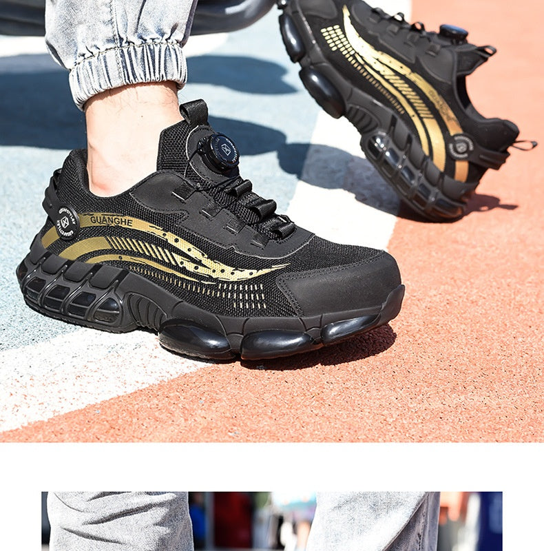 Anti Smashing and anti Piercing Wear-Resistant Labor Protection Shoes