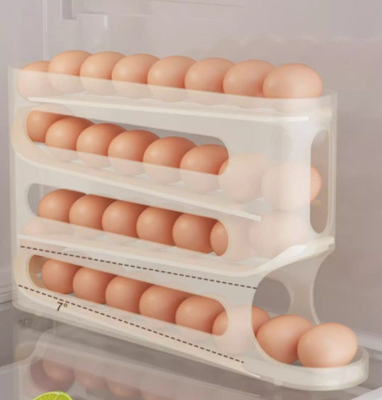 Home Rolling Slide Egg Storage Box