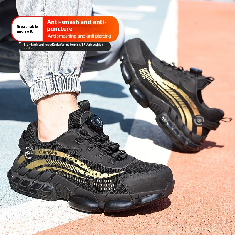 Anti Smashing and anti Piercing Wear-Resistant Labor Protection Shoes