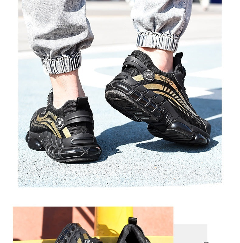 Anti Smashing and anti Piercing Wear-Resistant Labor Protection Shoes