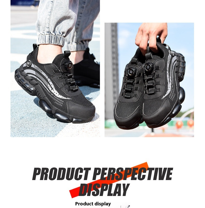 Anti Smashing and anti Piercing Wear-Resistant Labor Protection Shoes